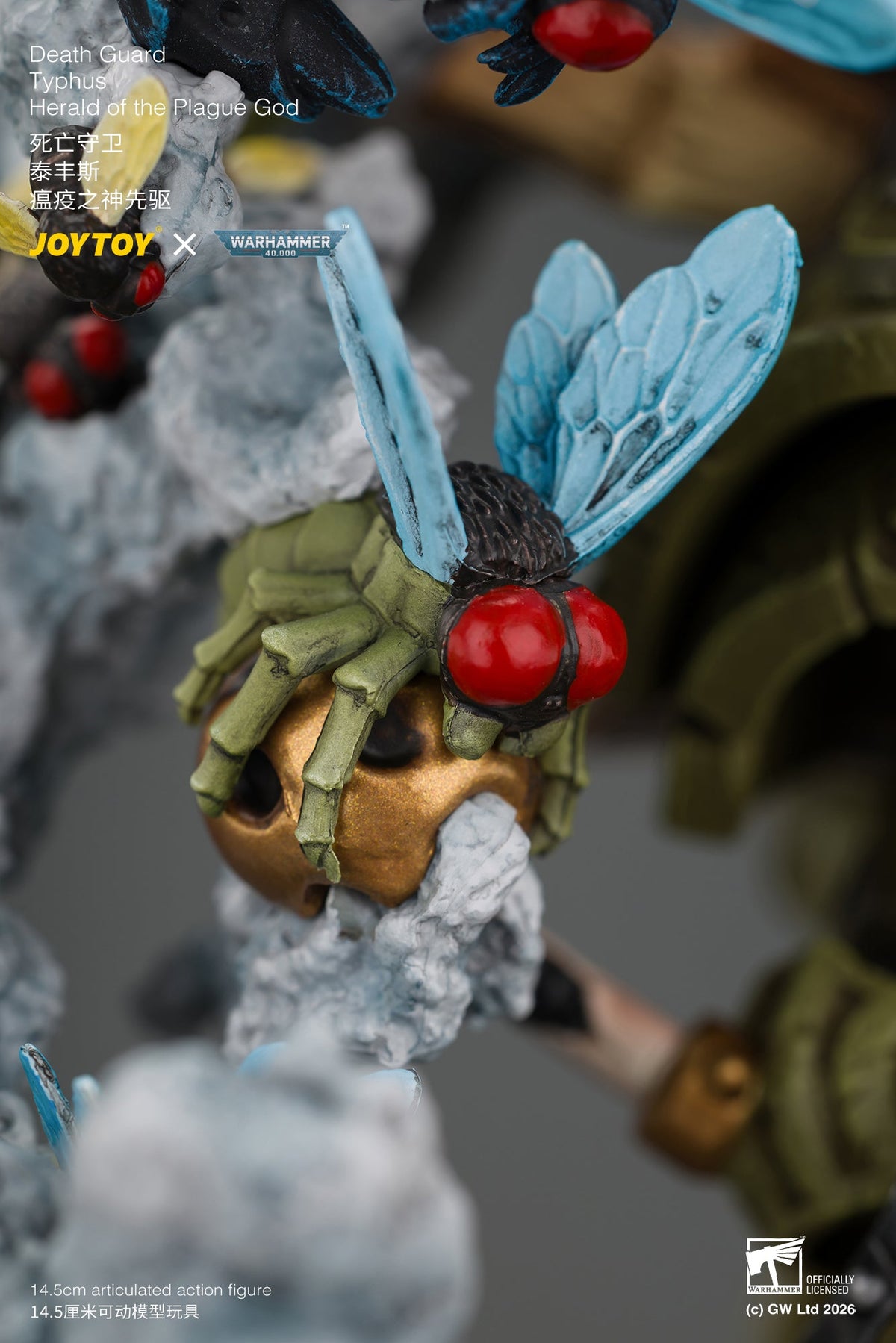 (10/11/2026) Death Guard Typhus & Plague Marine 1 - Warhammer 40k 1/18 Action Figure By JOYTOY