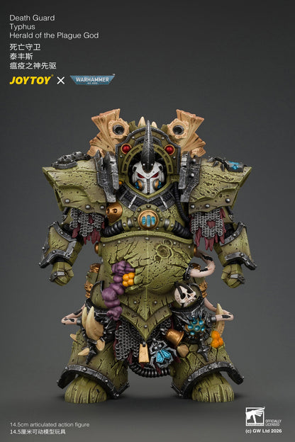 (10/11/2026) Death Guard Typhus & Plague Marine 1 - Warhammer 40k 1/18 Action Figure By JOYTOY