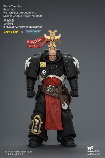 (8/8) Black Templars Execrator - Warhammer 40K 1/18 Action Figure By JOYTOY