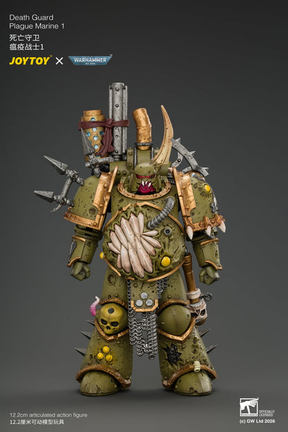 (10/11/2026) Death Guard Typhus & Plague Marine 1 - Warhammer 40k 1/18 Action Figure By JOYTOY