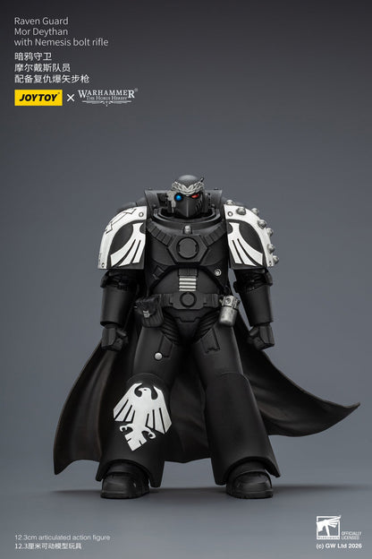 (CUTOFF MAY 1 ) Raven Guard Set - Warhammer "The Horus Heresy" 1/18 Action Figure By JOYTOY