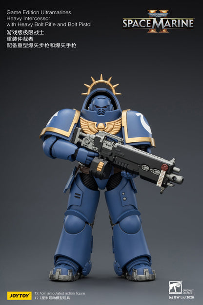 (CUTOFF APR 13 )  Game Edition Space Marine II -Warhammer 40k 1/18 Action Figure By JOYTOY