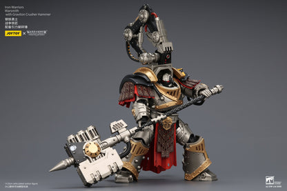(10/5)Iron Warriors Legion Praevian with Bolt Pistol & Warsmithwith  Graviton Crusher Hammer- "The Horus Heresy” 1/18 Action Figure By JOYTOY