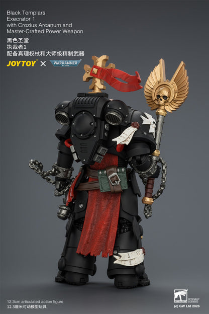 (8/8) Black Templars Execrator - Warhammer 40K 1/18 Action Figure By JOYTOY