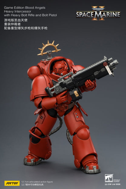 (CUTOFF APR 13 )  Game Edition Space Marine II -Warhammer 40k 1/18 Action Figure By JOYTOY