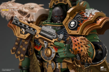 (15/10) Salamanders Vulkan, Primarch of the XVlllth Legion with Dawnbringer, The Furnace's Heart and Dragon's Breath Gauntlet - Warhammer 30k 1/18 Action Figure By JOYTOY