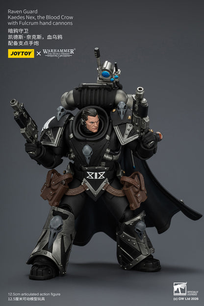 (15/6 CUTOFF) Raven Guard Kaedes Nex, the Blood Crow - "The Horus Heresy" Primarch-Warhammer 40k 1/18 Action Figure By JOYTOY