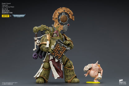 (10/5)Death Guard Biologus Putrifier & Death Guard Tallyman - "Warhammer 40,000” 1/18 Action Figure By JOYTOY