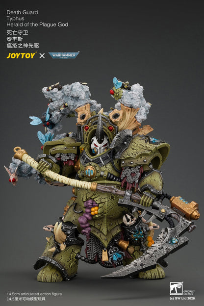 (10/11/2026) Death Guard Typhus & Plague Marine 1 - Warhammer 40k 1/18 Action Figure By JOYTOY