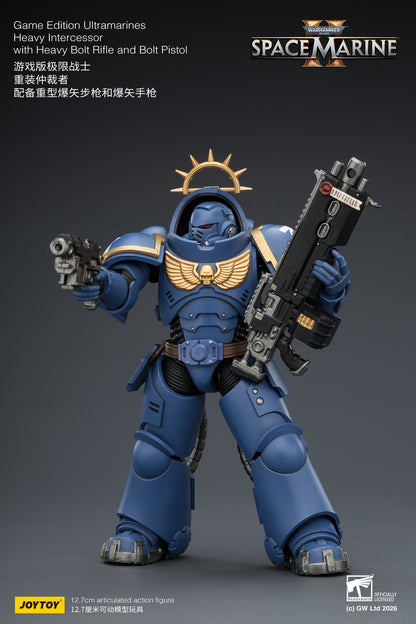 (CUTOFF APR 13 )  Game Edition Space Marine II -Warhammer 40k 1/18 Action Figure By JOYTOY
