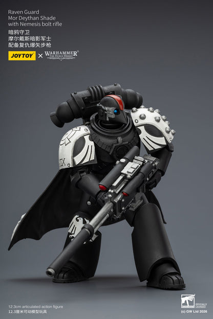(CUTOFF MAY 1 ) Raven Guard Set - Warhammer "The Horus Heresy" 1/18 Action Figure By JOYTOY