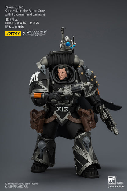 (15/6 CUTOFF) Raven Guard Kaedes Nex, the Blood Crow - "The Horus Heresy" Primarch-Warhammer 40k 1/18 Action Figure By JOYTOY