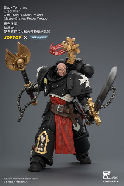 (8/8) Black Templars Execrator - Warhammer 40K 1/18 Action Figure By JOYTOY