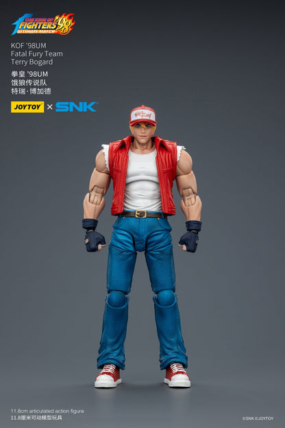 (Deadline: 25/1) KOF '98UM Fatal Fury Team -Warhammer 40k 1/18 Action Figure By JOYTOY