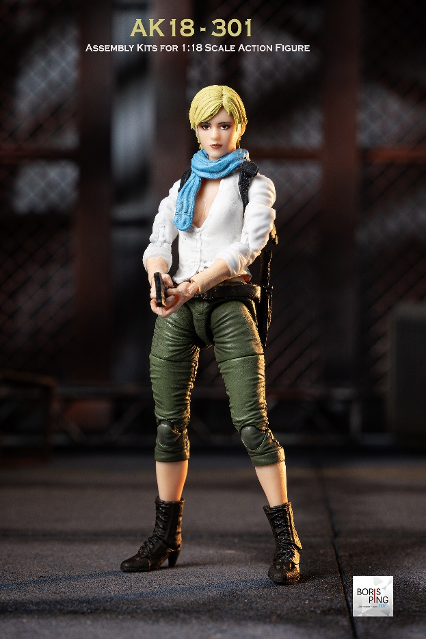 (30/7) BP AK18 Series Wave 3 - SHERYN (AK18-301) -1/18 Action Figure By Boris Ping
