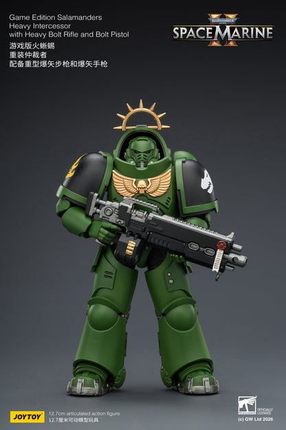 (CUTOFF APR 13 )  Game Edition Space Marine II -Warhammer 40k 1/18 Action Figure By JOYTOY