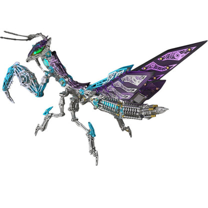 3D Metal Puzzles - Mantis (Purple and Green)