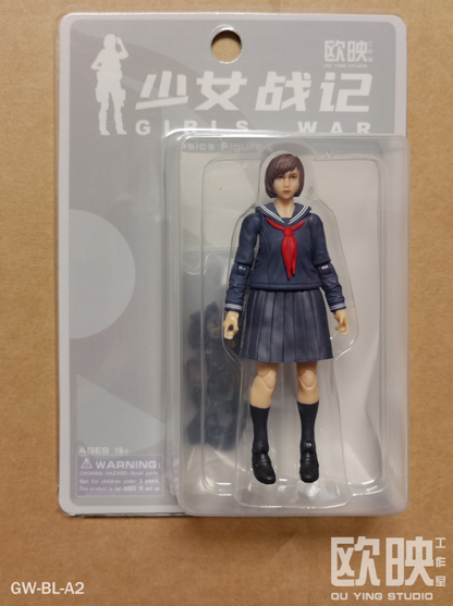 (CUTOFF APR 8 ) PGV General Female GIRLS WAR  - 1/18 Action Figure by Planet Green Valley
