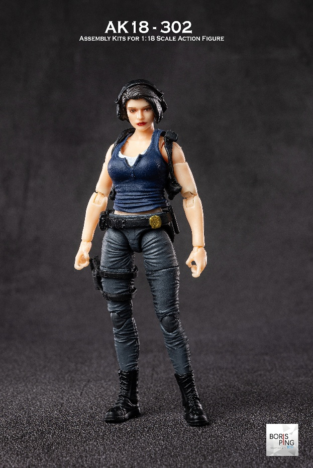(30/7) BP AK18 Series Wave 3 - JENNA VALEN - 1/18 Action Figure By Boris Ping