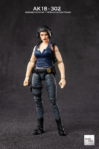 (30/7) BP AK18 Series Wave 3 - JENNA VALEN - 1/18 Action Figure By Boris Ping