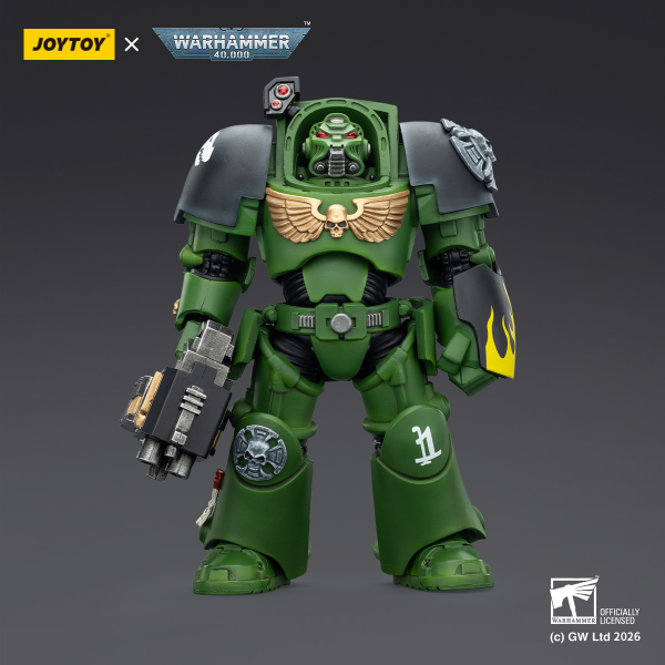 (20 FEB CUTOFF) Salamanders Terminator -Warhammer 40k 1/18 Action Figure By JOYTOY