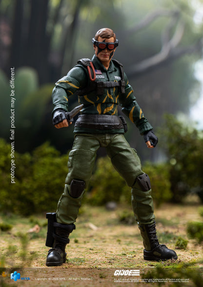 (30/6) 1/18 G.I.Joe Dusty Tiger Force - Exquisite Mini Series Action Figure By HIYA Toys