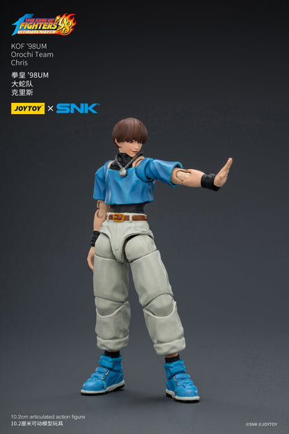(CUTOFF APR 5 ) KOF'98UM Orochi Team -SNK KOF 1/18 Action Figure By JOYTOY
