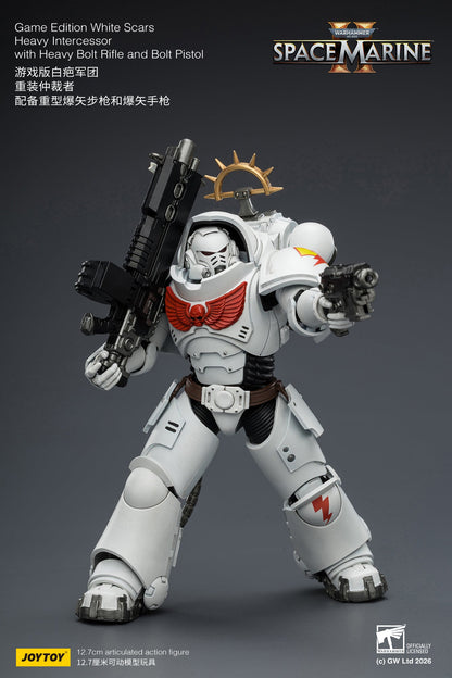 (CUTOFF APR 13 )  Game Edition Space Marine II -Warhammer 40k 1/18 Action Figure By JOYTOY