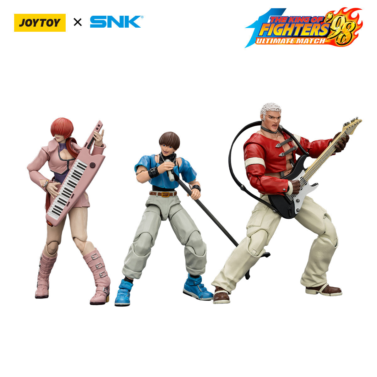(CUTOFF APR 5 ) KOF'98UM Orochi Team -SNK KOF 1/18 Action Figure By JOYTOY