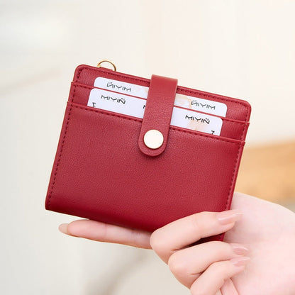 Ladies Leather Bag-RFID Anti-theft Brush Zipper Card Bag