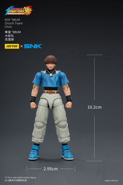 (CUTOFF APR 5 ) KOF'98UM Orochi Team -SNK KOF 1/18 Action Figure By JOYTOY