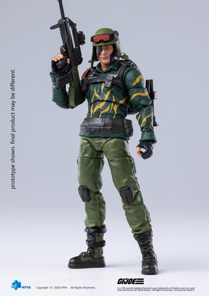 (30/6) 1/18 G.I.Joe Dusty Tiger Force - Exquisite Mini Series Action Figure By HIYA Toys