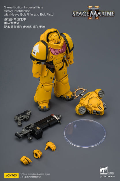 (CUTOFF APR 13 )  Game Edition Space Marine II -Warhammer 40k 1/18 Action Figure By JOYTOY