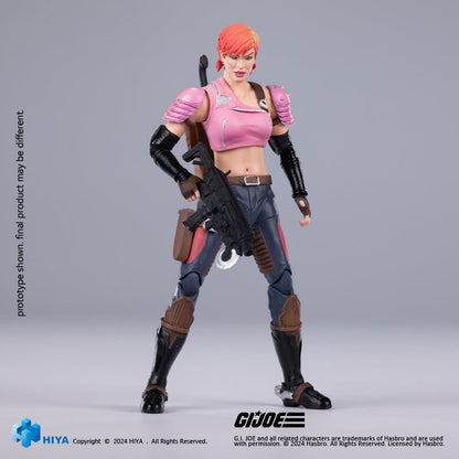 G.I.Joe Zarana Exquisite Mini Series 1/18 Scale - Action Figure By HIYA Toys