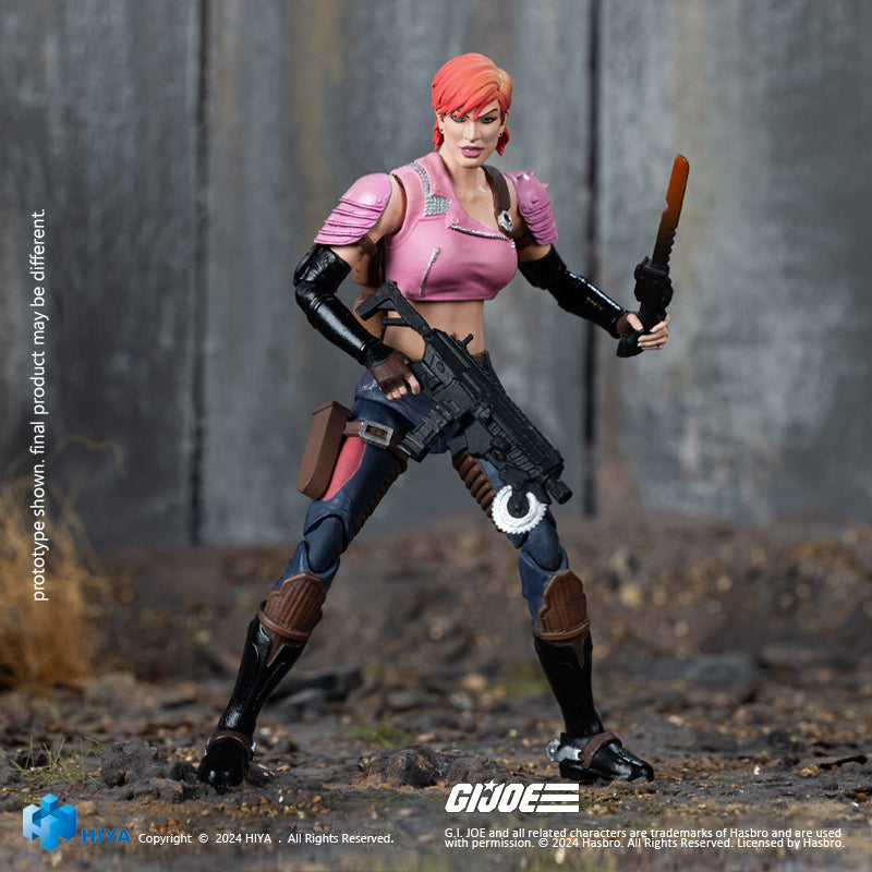 G.I.Joe Zarana Exquisite Mini Series 1/18 Scale - Action Figure By HIYA Toys