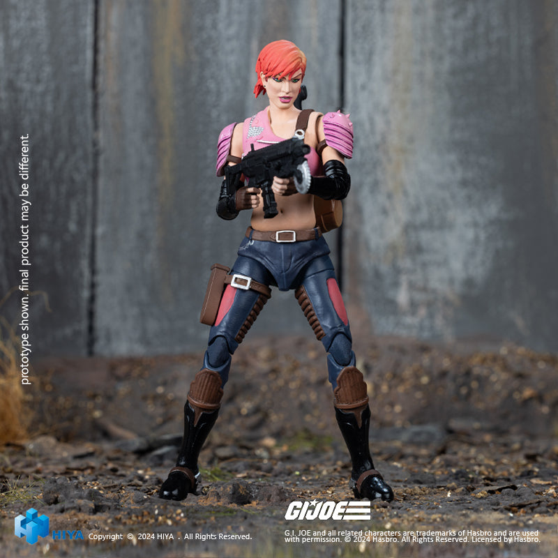 G.I.Joe Zarana Exquisite Mini Series 1/18 Scale - Action Figure By HIYA Toys