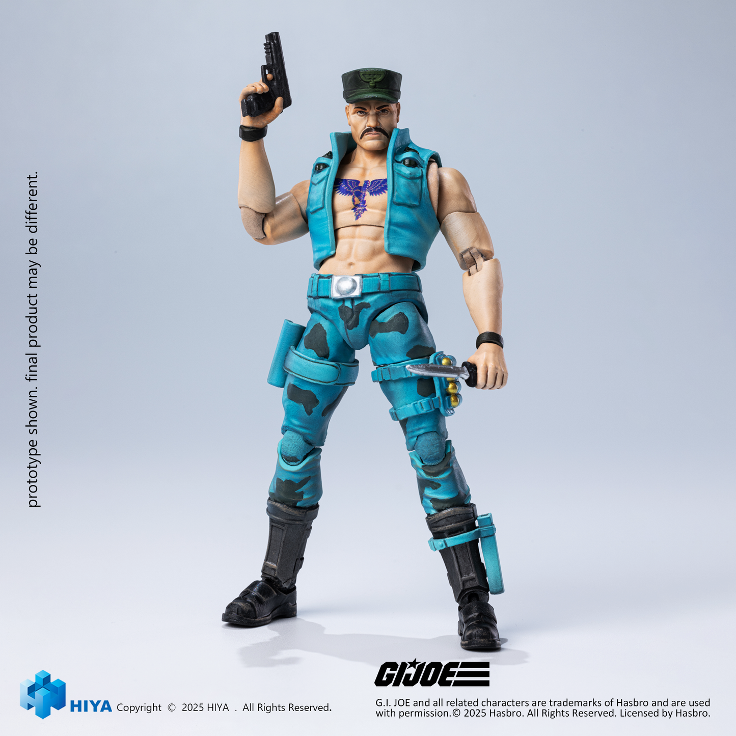 G.I.Joe Gung-Ho Marine Version Exquisite Mini Series - 1/18 Scale Action Figure By HIYA Toys