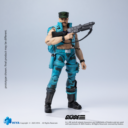 G.I.Joe Gung-Ho Marine Version Exquisite Mini Series - 1/18 Scale Action Figure By HIYA Toys