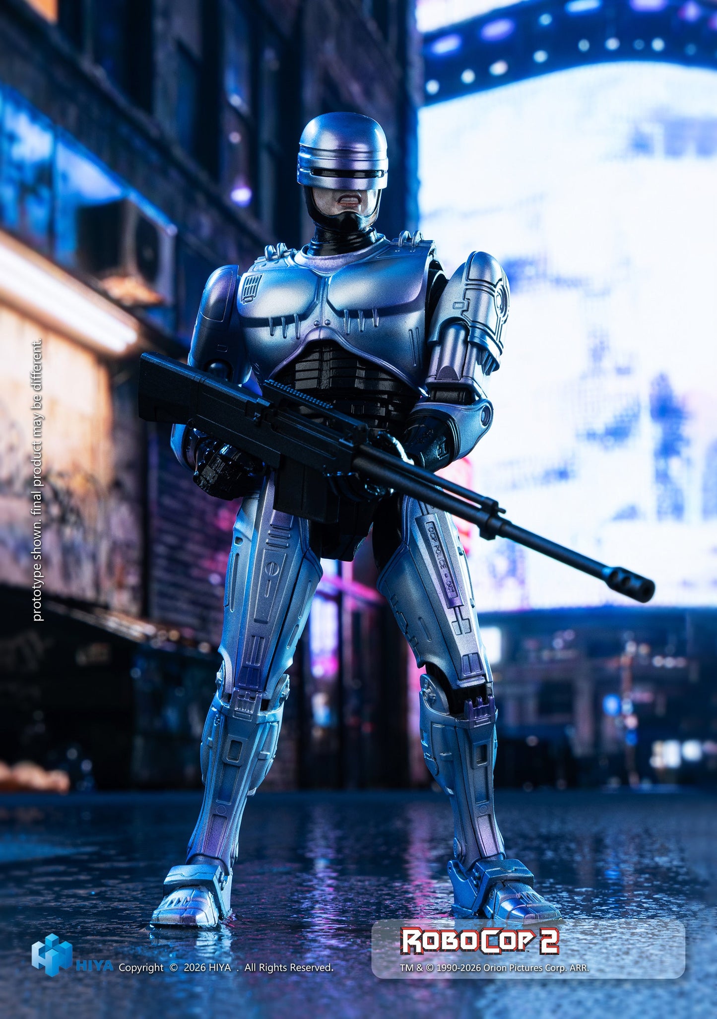 (31.3Cutoff) RoboCop - Exquisite Super Series 1/12 Scale-Action Figure By HIYA Toys