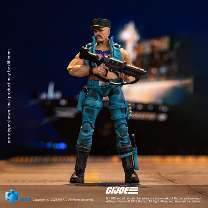 G.I.Joe Gung-Ho Marine Version Exquisite Mini Series - 1/18 Scale Action Figure By HIYA Toys