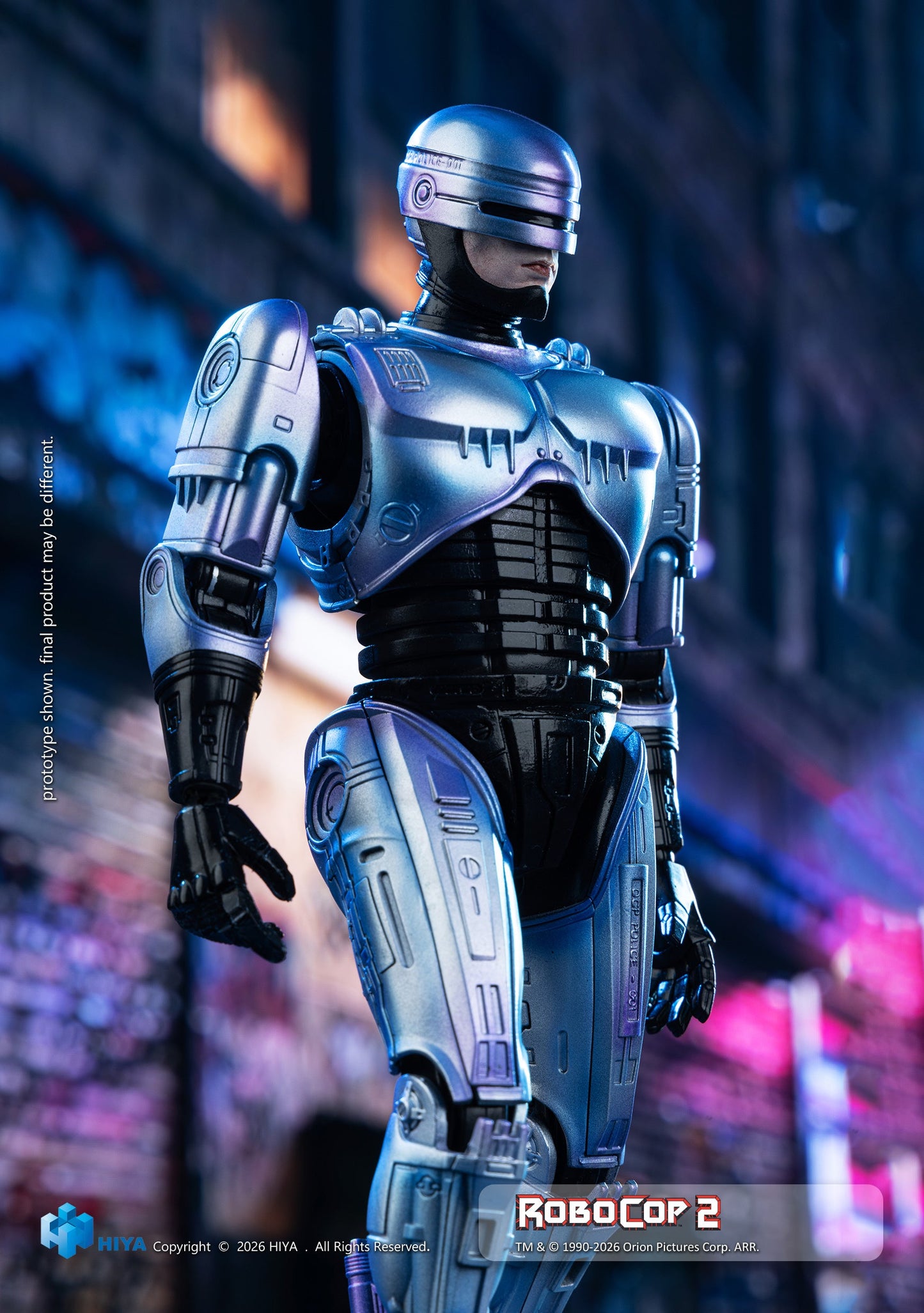 (31.3Cutoff) RoboCop - Exquisite Super Series 1/12 Scale-Action Figure By HIYA Toys