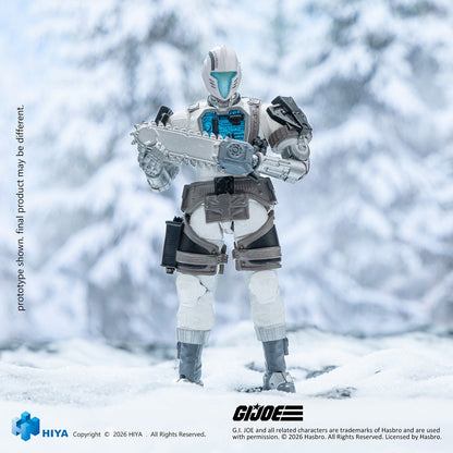 (31/8) G.I.Joe Arctic B.A.T - HIYA Exquisite Mini Series 1/18 Scale 4.1 Inch Action Figure