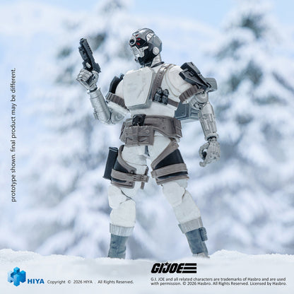 (31/8) G.I.Joe Arctic B.A.T - HIYA Exquisite Mini Series 1/18 Scale 4.1 Inch Action Figure