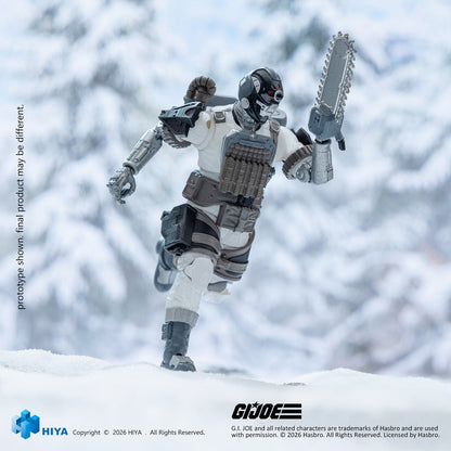 (31/8) G.I.Joe Arctic B.A.T - HIYA Exquisite Mini Series 1/18 Scale 4.1 Inch Action Figure