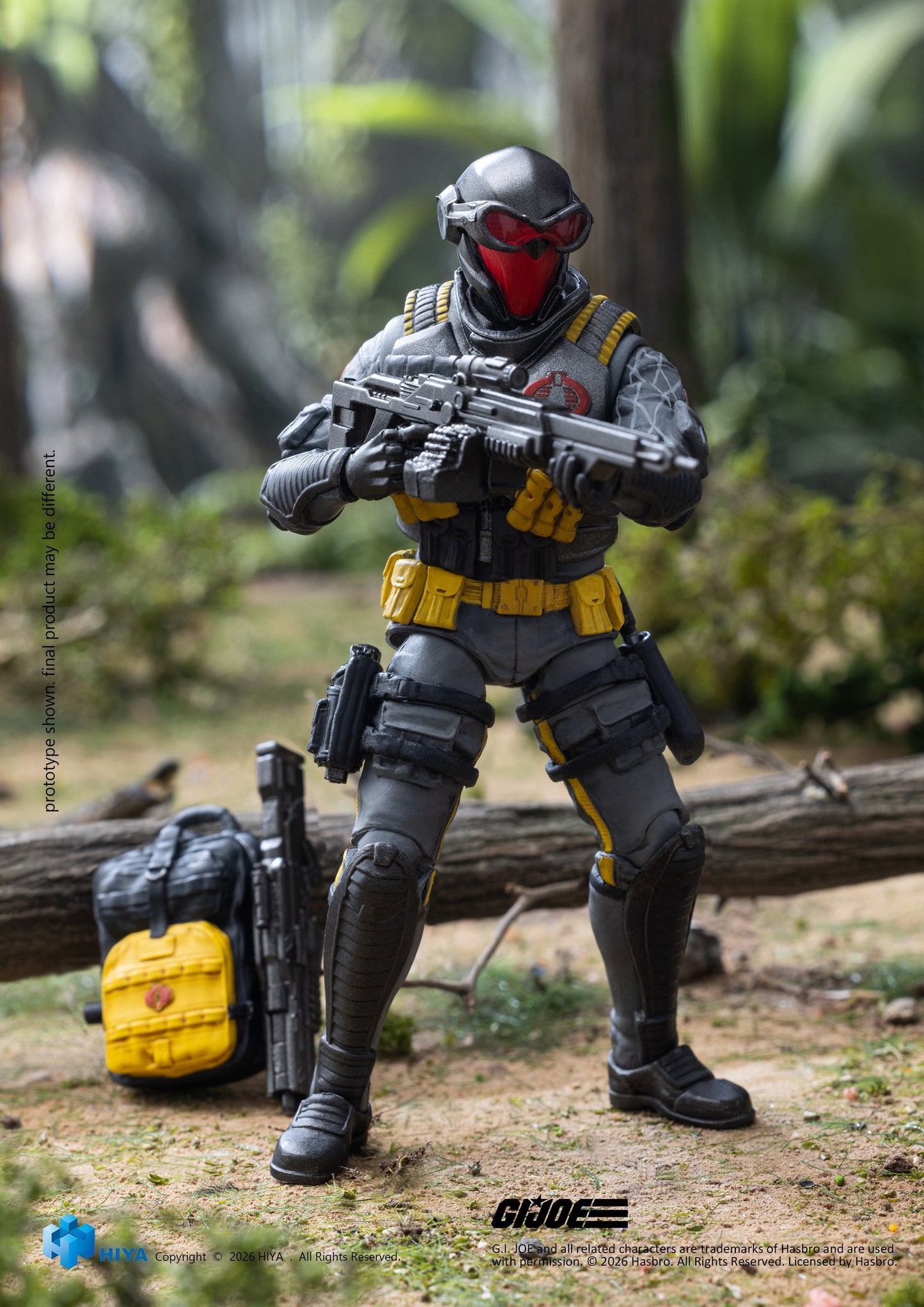 (30/6 CUTOFF) Exquisite Mini Series 1/18 Scale 4 Inch G.I.Joe Cobra Viper Python Patrol Version Action Figure By HIYA Toys