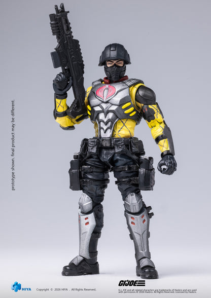 (30/6 CUTOFF) Exquisite Mini Series 1/18 Scale 4 Inch G.I.Joe Python Trooper Action Figure By HIYA Toys