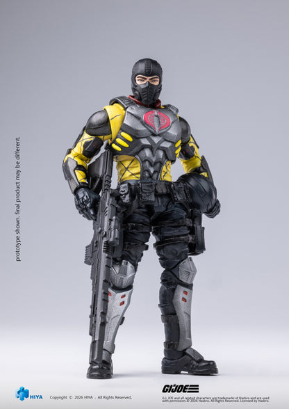 (30/6 CUTOFF) Exquisite Mini Series 1/18 Scale 4 Inch G.I.Joe Python Trooper Action Figure By HIYA Toys