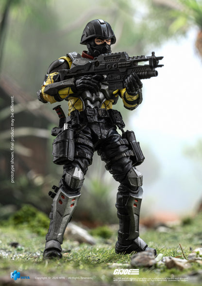 (30/6 CUTOFF) Exquisite Mini Series 1/18 Scale 4 Inch G.I.Joe Python Trooper Action Figure By HIYA Toys