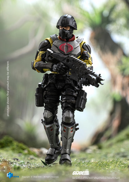 (30/6 CUTOFF) Exquisite Mini Series 1/18 Scale 4 Inch G.I.Joe Python Trooper Action Figure By HIYA Toys