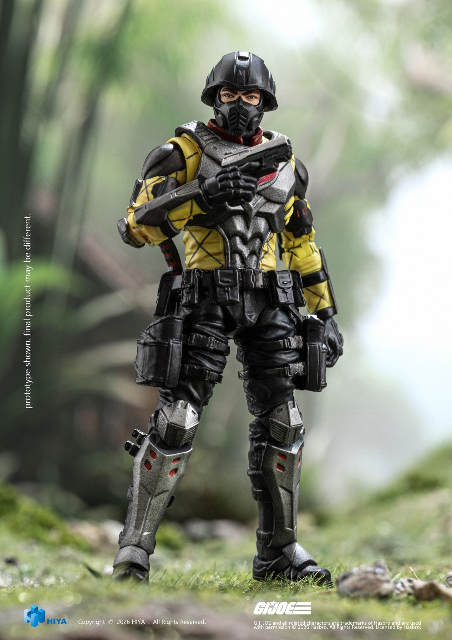 (30/6 CUTOFF) Exquisite Mini Series 1/18 Scale 4 Inch G.I.Joe Python Trooper Action Figure By HIYA Toys